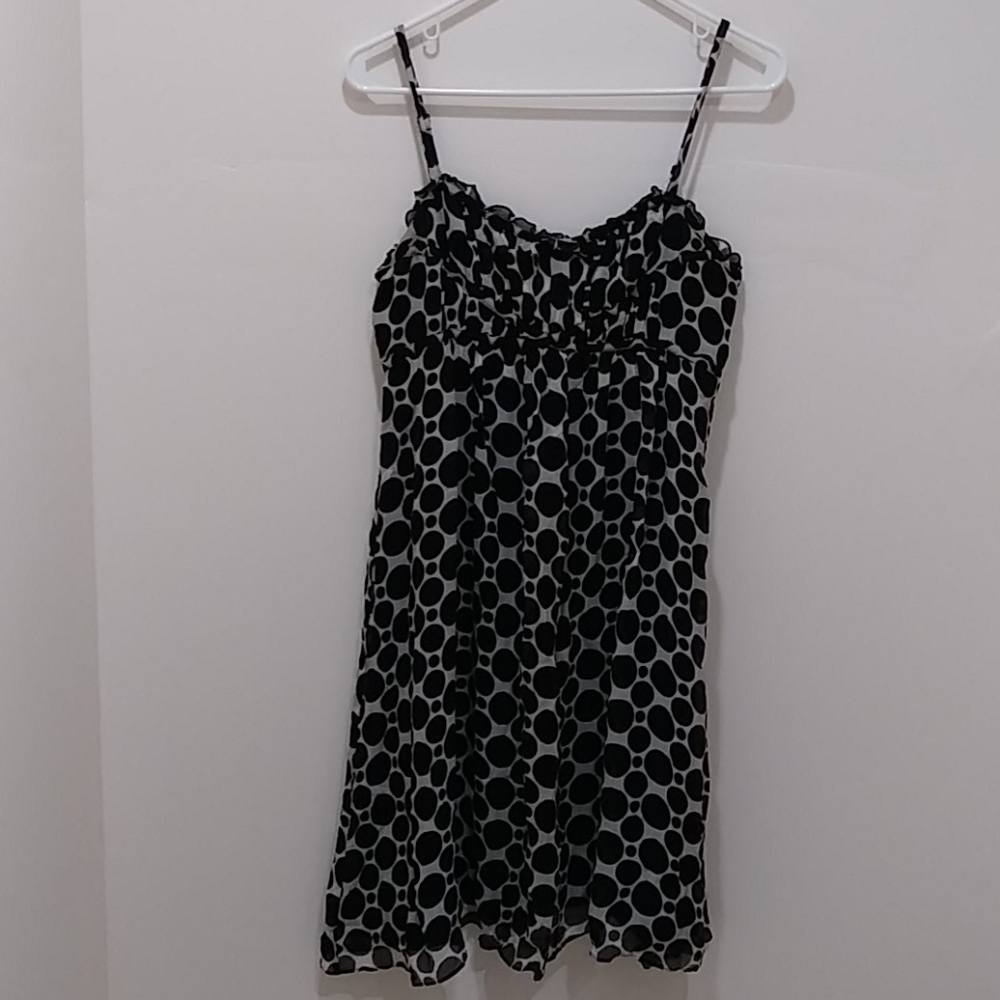 INC Intl. Concepts Polka Dot A-Line Dress